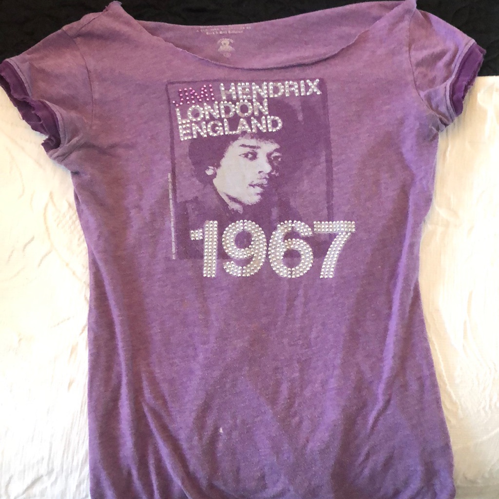 Jimi Hendrix 1967 Vintage Tshirt
